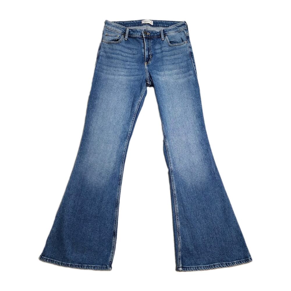 Abercrombie & Fitch Jeans Vintage Flare High Rise Medium Wash Womens Size 29 / 8